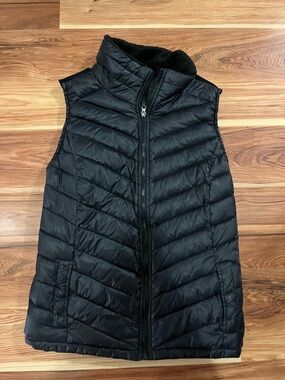 Calvin Klein Black Sherpa-Lined Jacket